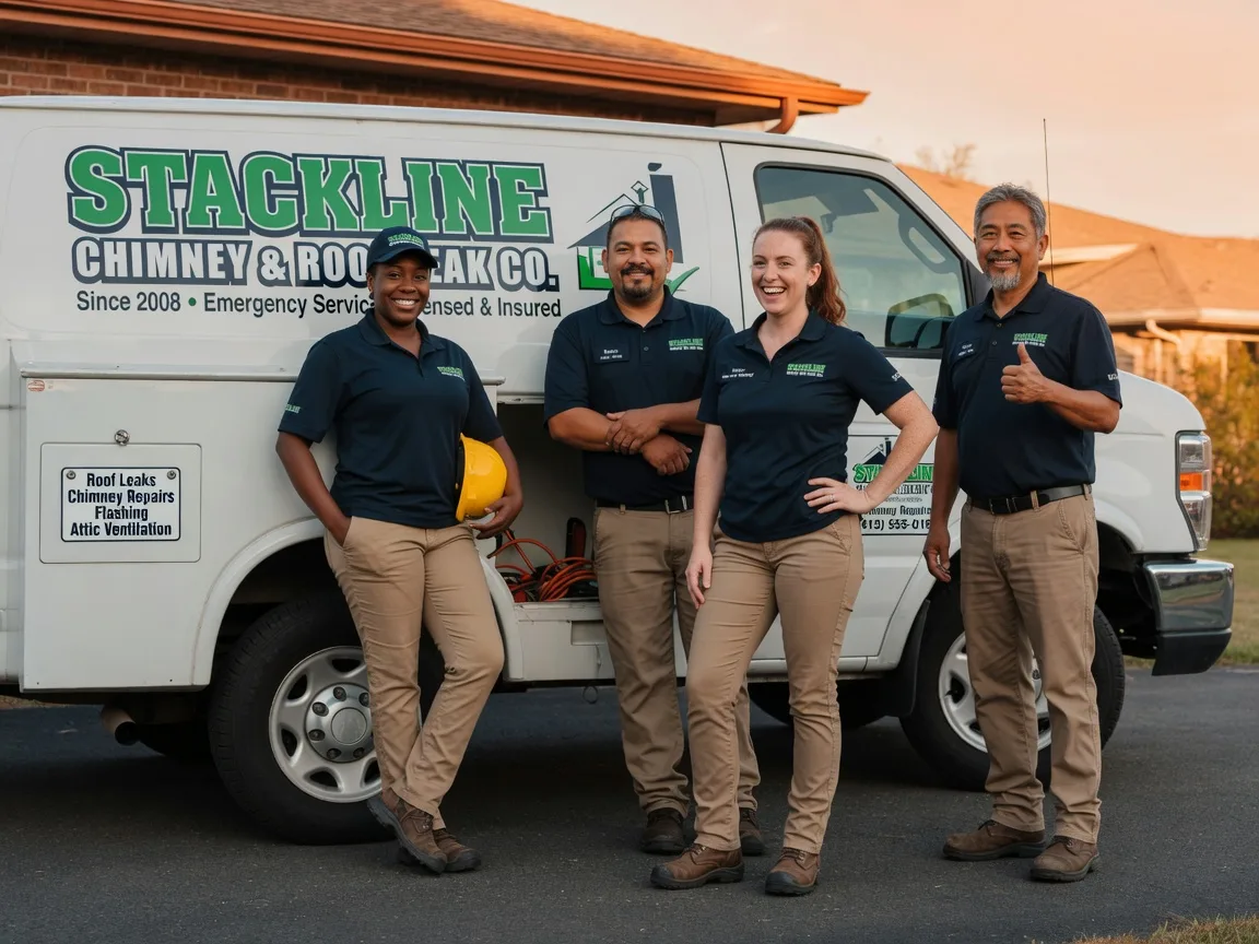 Chimney flashing repair company in Checotah, OK